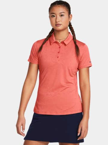 Under Armour Playoff Halbarm Polo rot