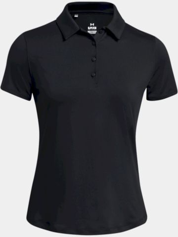 Under Armour Playoff Halbarm Polo schwarz