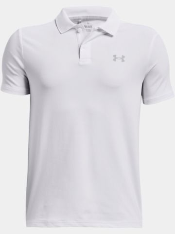 Under Armour Performance Halbarm Polo weiß