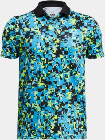 Under Armour Performance Printed Halbarm Polo mehrfarbig