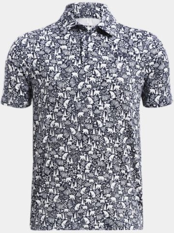 Under Armour Playoff Printed Halbarm Polo mehrfarbig