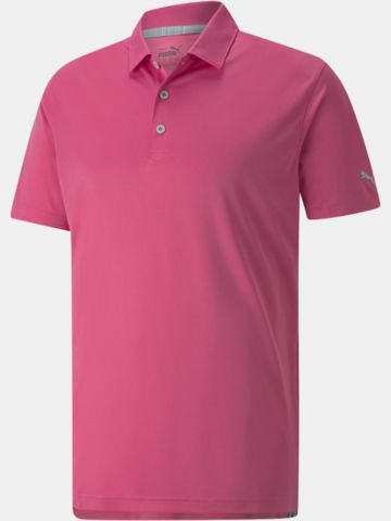 Puma Gamer Halbarm Polo pink