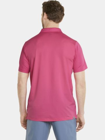 Puma Gamer Halbarm Polo pink