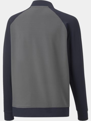 Puma Boys Full Zip Stretch Jacke navy