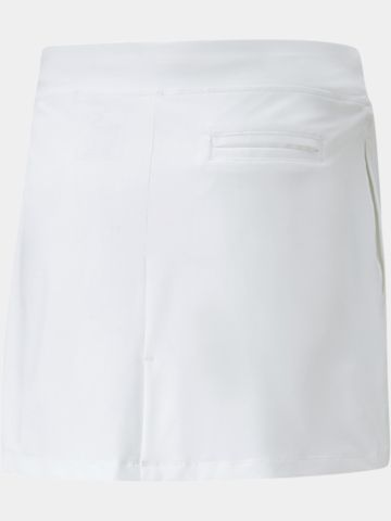 Puma Girls Solid Knit Skort weiß
