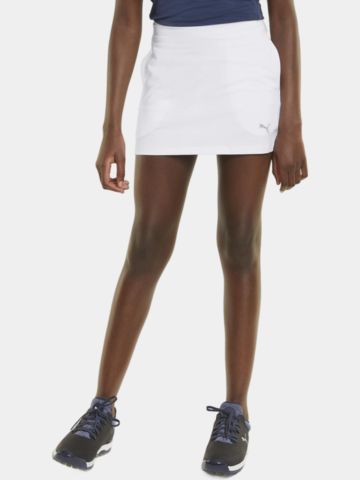 Puma Girls Solid Knit Skort weiß