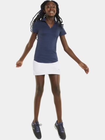 Puma Girls Solid Knit Skort weiß