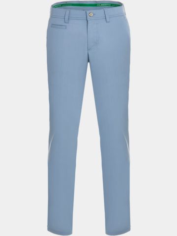 Alberto ROOKIE - Ceramica Gabardine lang Hose hellblau