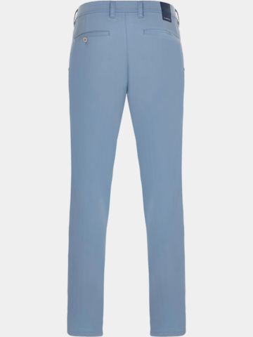 Alberto ROOKIE - Ceramica Gabardine lang Hose hellblau