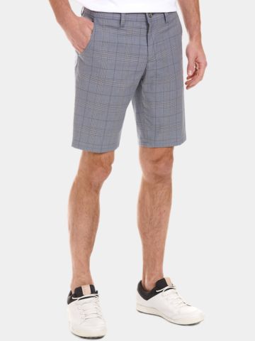 Alberto  EARNIE - Smart Check Bermuda Hose kariert