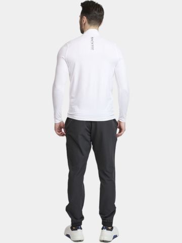 Backtee  First Skin Turtle Neck Mock Underwear white