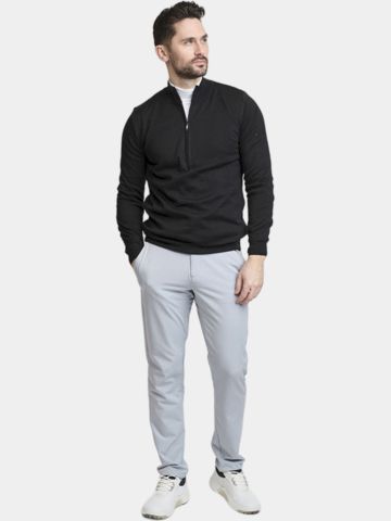 Backtee  Windbreaker Sweater Wind stop knitted black