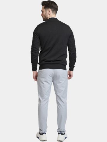 Backtee  Windbreaker Sweater Wind stop knitted black