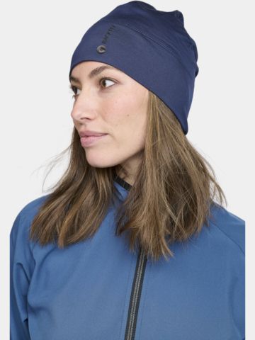 Backtee Unisex Baselayer Beanie Mütze navy