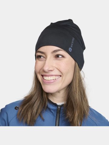 Backtee Unisex Baselayer Beanie Mütze schwarz
