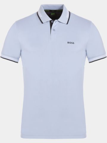 BOSS Paul Halbarm Polo lila