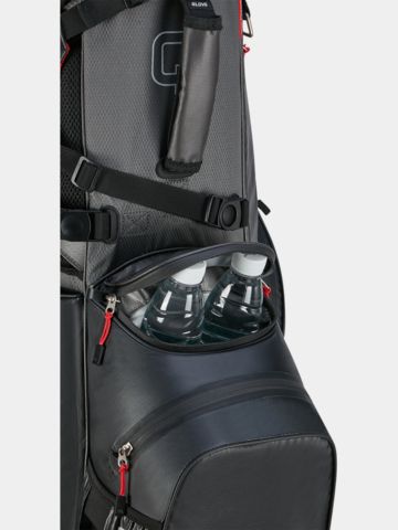 Big Max Aqua Hybrid 4 Standbag schwarz-rot