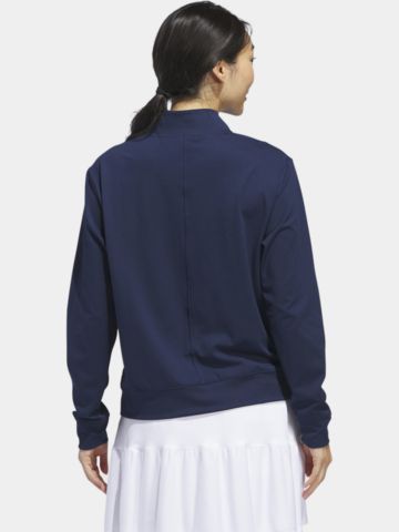 adidas  Ultimate365  střední strečová  vrstva s  1/2 zipem námořnická modrá