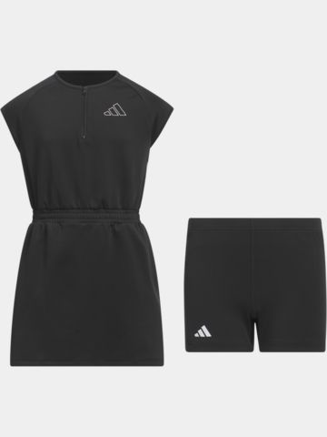 adidas Girls Sport Dress ohne Arm Kleid schwarz
