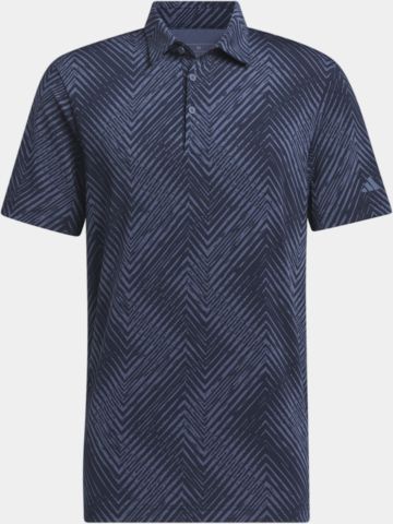 adidas Ultimate365 Allover Print Halbarm Polo navy