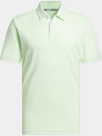 adidas Drive HTR Halbarm Polo hellgrün