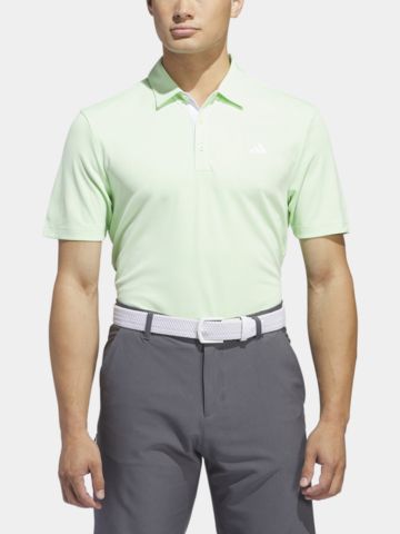 adidas Drive HTR Halbarm Polo hellgrün