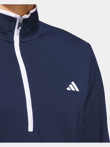 adidas Lehké strečové spodní prádlo s polovičním zipem námořnická modrá