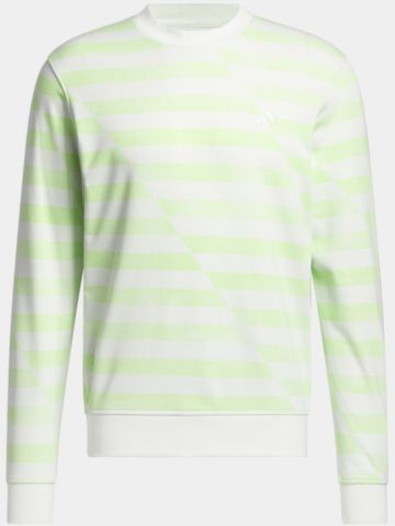 adidas Ultimate365 Printed Crewneck Sweatshirt Stretch Midlayer hellgrün
