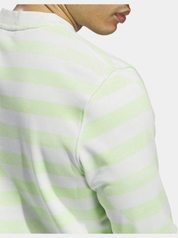 adidas Ultimate365 Printed Crewneck Sweatshirt Stretch Midlayer hellgrün