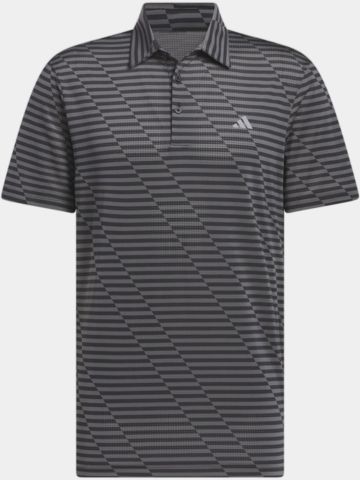 adidas Ultimate365 Mesh Print Halbarm Polo schwarz