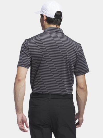 adidas Ultimate365 Mesh Print Halbarm Polo schwarz