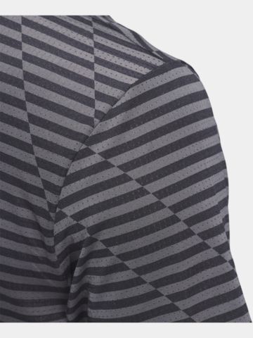 adidas Ultimate365 Mesh Print Halbarm Polo schwarz