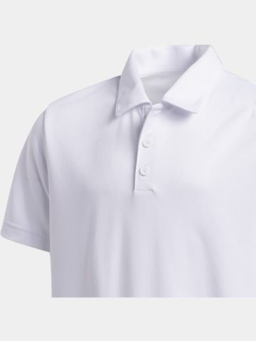 adidas  Boys Performance Halbarm Polo weiß