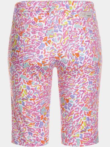 Alberto MONA-K - WR Fancy Leo Bermuda Hose mehrfarbig
