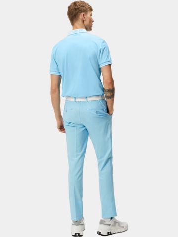 J.Lindeberg  Austin Regular Halbarm Polo hellblau