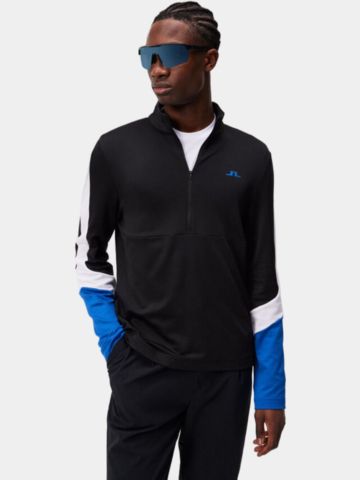 J.Lindeberg Carl Stretch Midlayer schwarz