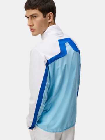 J.Lindeberg  Jarvis Mid Layer Stretch Jacke hellblau