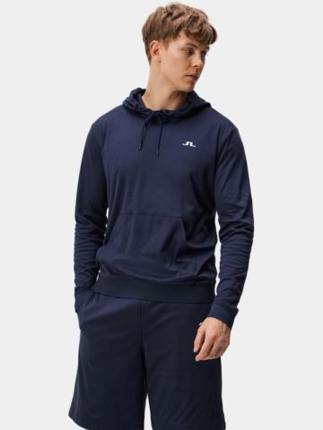J.Lindeberg  Roland Hood Stretch Midlayer navy