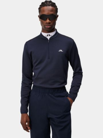 J.Lindeberg Tech Bridge Stretch Midlayer navy