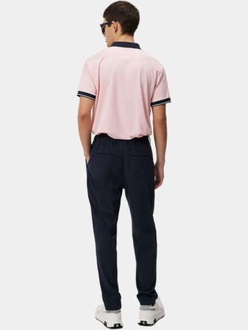 J.Lindeberg  Bay Slim Halbarm Polo rosa