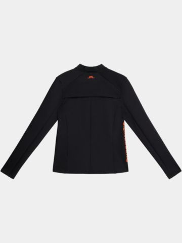 J.Lindeberg  Faye Stretch Midlayer schwarz