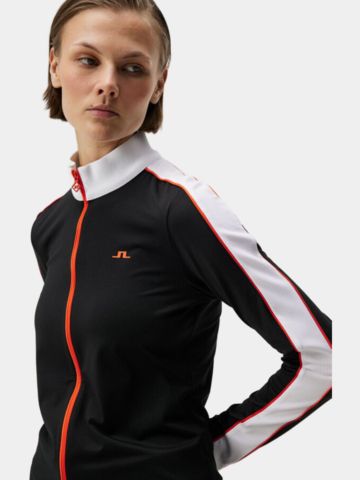 J.Lindeberg  Tamara Mid Layer Stretch Jacke schwarz