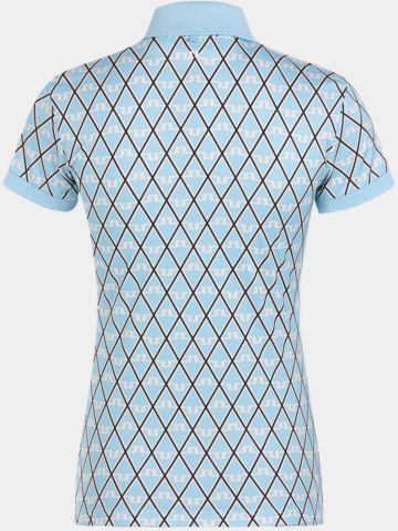 J.Lindeberg Tour Tech Golf GH Halbarm Polo türkis