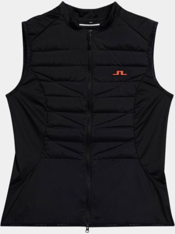 J.Lindeberg Juliana Pro Pack Vest Windstopp Weste schwarz