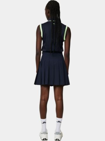 J.Lindeberg  Lila Sleeveless Top ohne Arm Polo navy