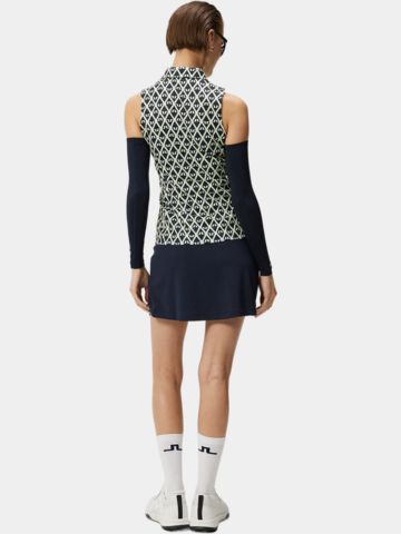 J.Lindeberg  Dena Print Sleeveless Top ohne Arm Polo mehrfarbig