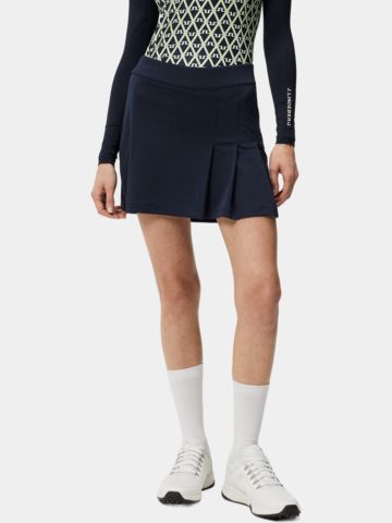 J.Lindeberg Thea Mid Skirt kurz Skort navy