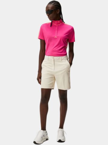 J.Lindeberg  Pip Polo s krátkým rukávem růžová