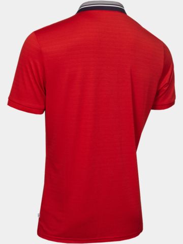 Calvin Klein PARRAMORE Halbarm Polo rot