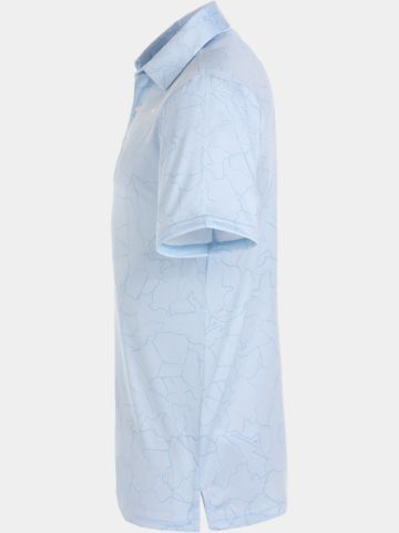 Mizuno Fragma Halbarm Polo türkis